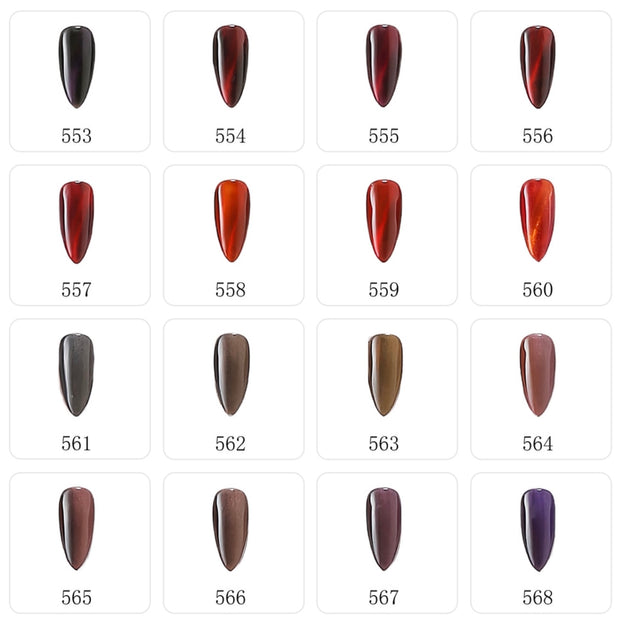 PROtechs Gel Polish CatsEye Collection #521-600