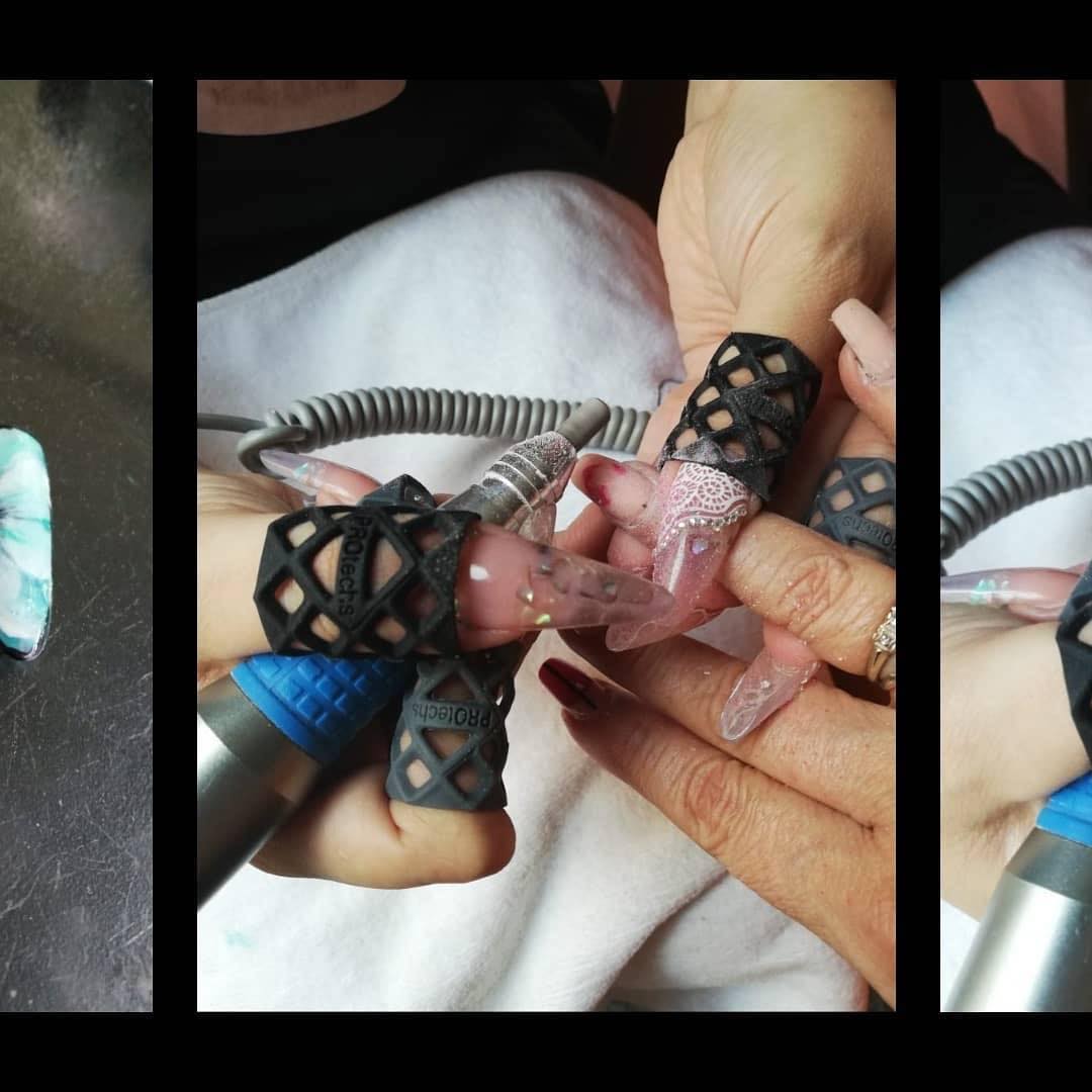 PROtechs PROducts | Nail Technician Protection Wear | Saving Fingers