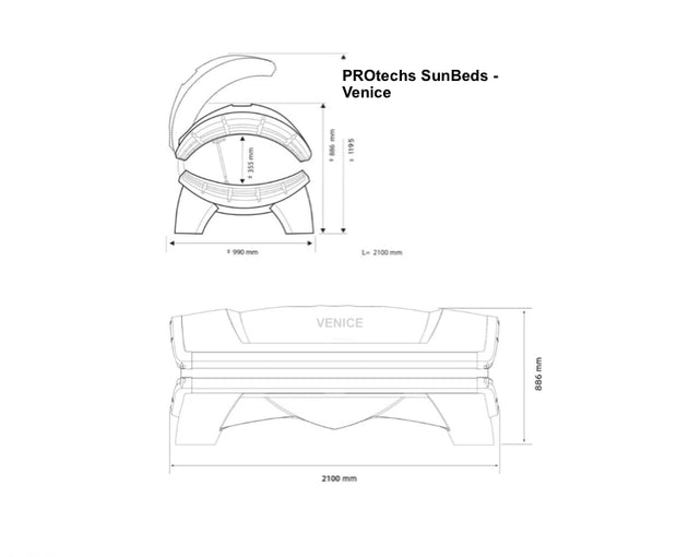 PROtechs SunBed - Venice